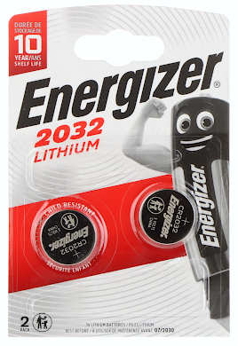 Set 2x baterie 3V litiu-ion CR2032 Energizer